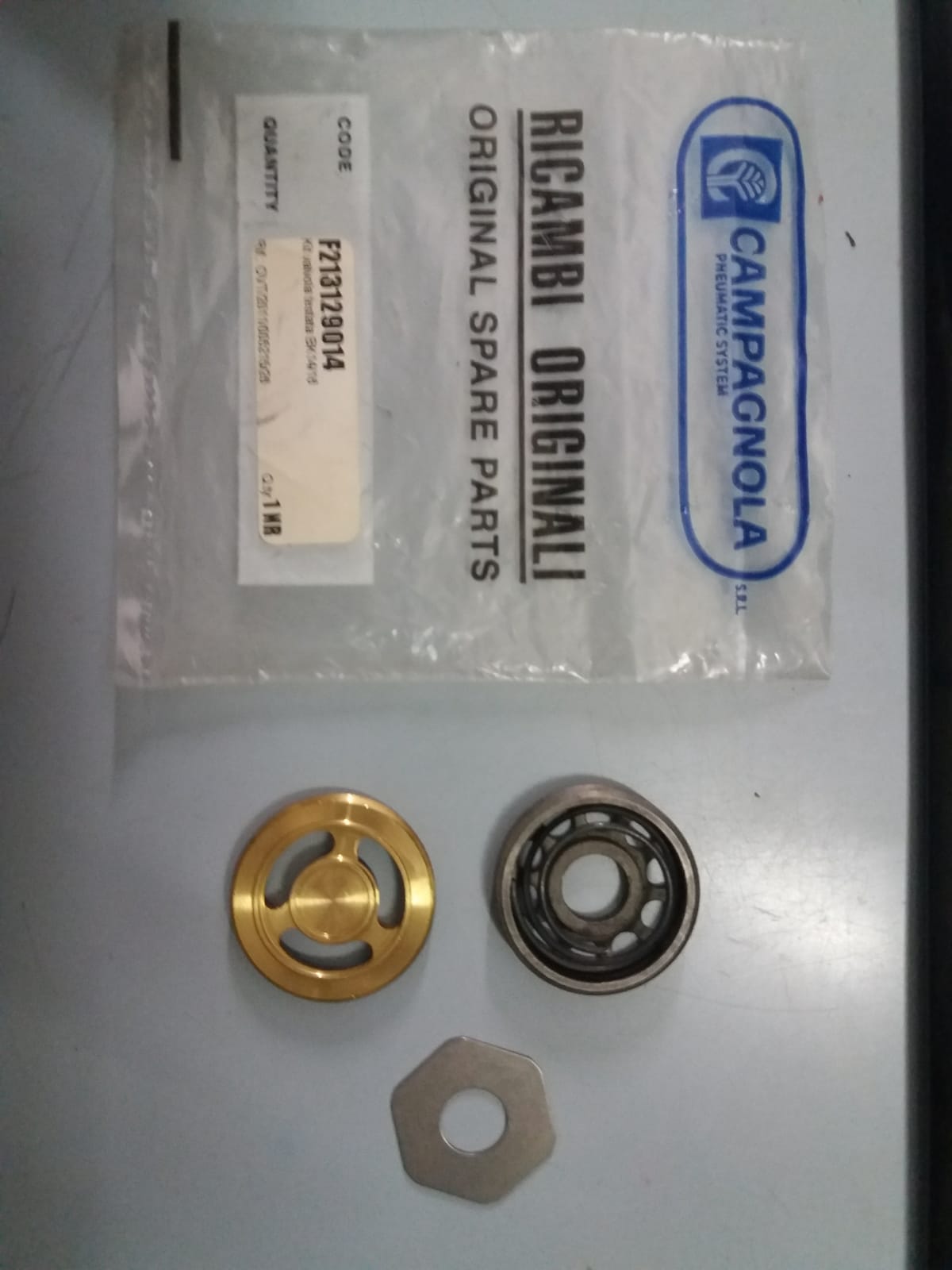 KIT VALVOLA TESTATA BK14/16